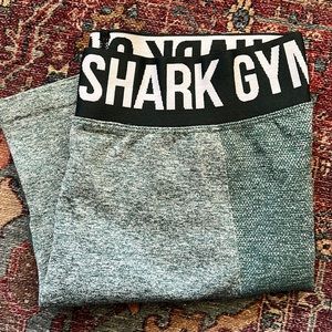 Gym shark biker shorts